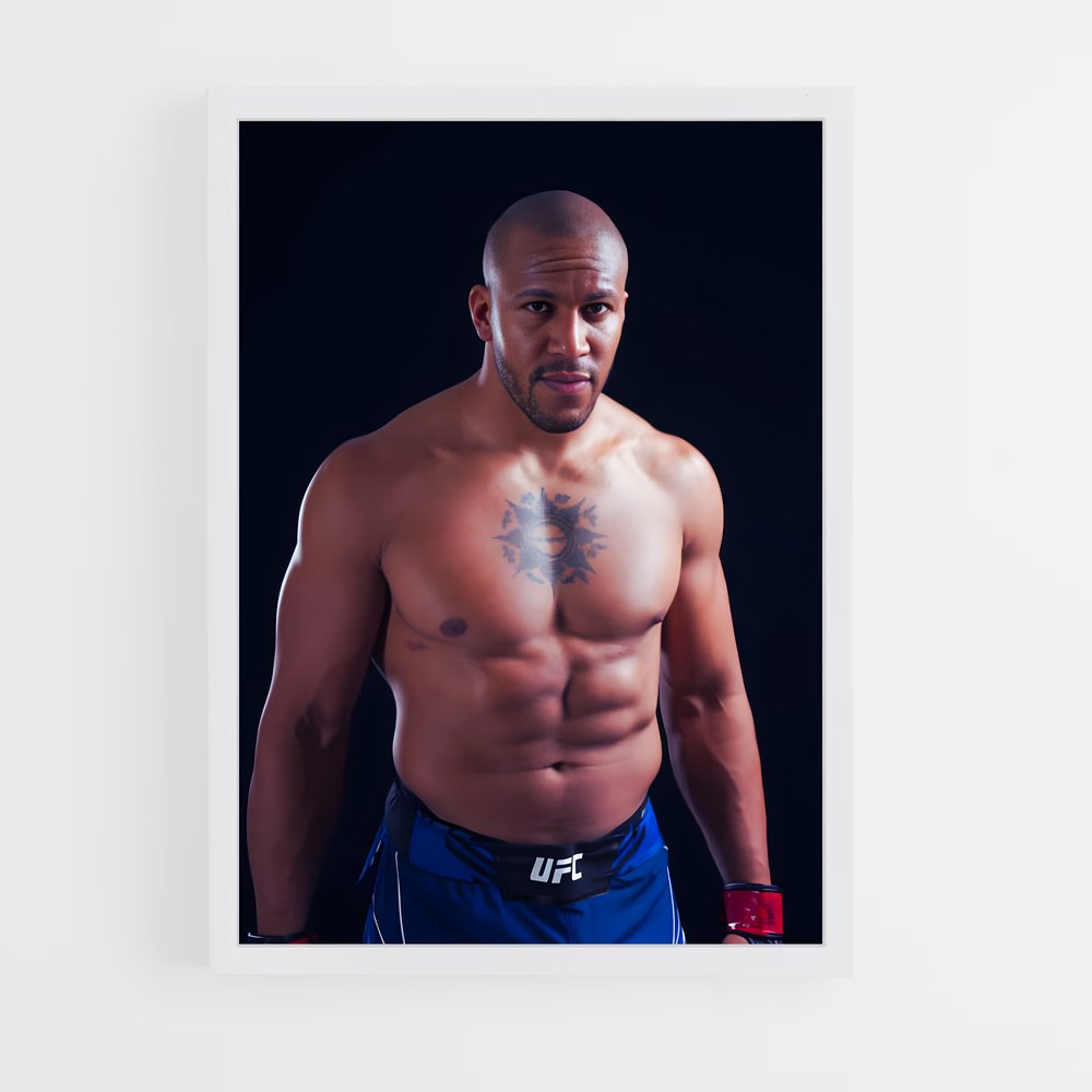 Poster Ciryl gane gladiateur – affiche MMA (vue 3)